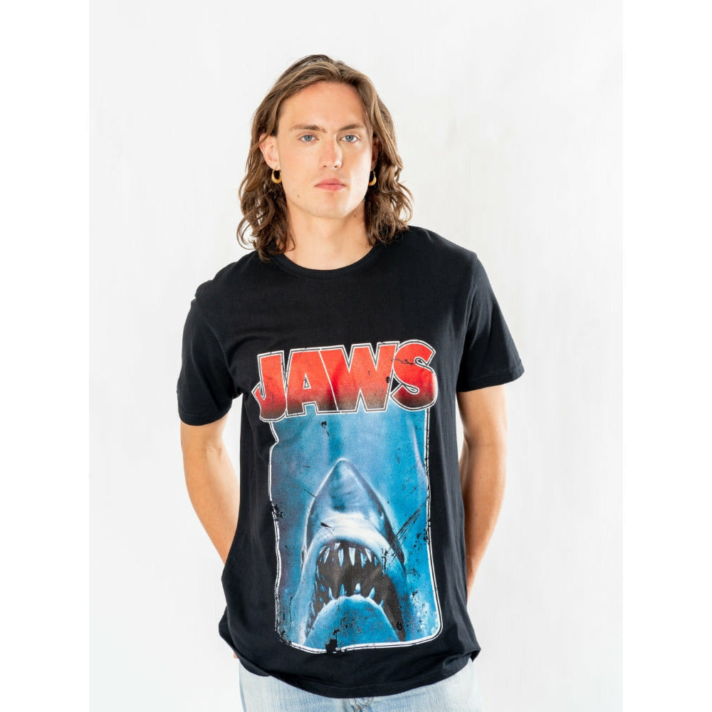 Jaws Shark Below T-Shirt Adult 3