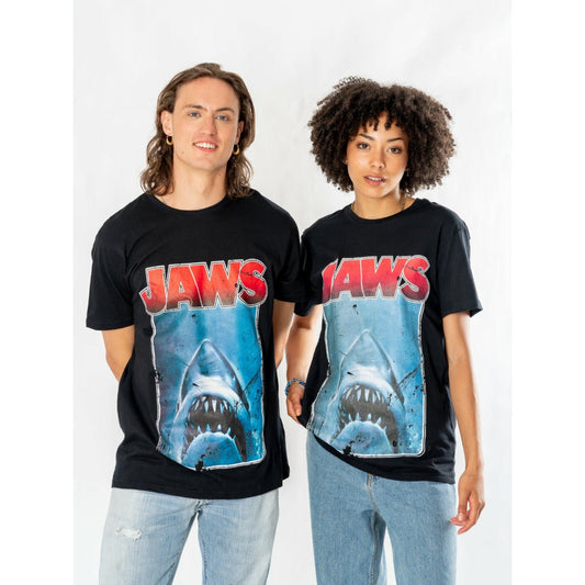 Jaws Shark Below T-Shirt Adult 1