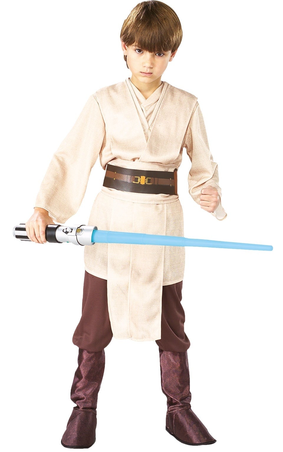 Jedi Knight Boys Star Wars Qui Gon Jin Costume 1
