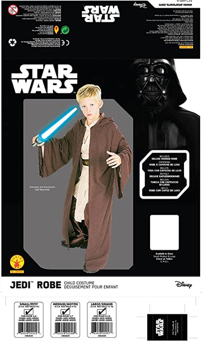 Jedi Robe Child's Deluxe Hooded Star Wars Classic 2