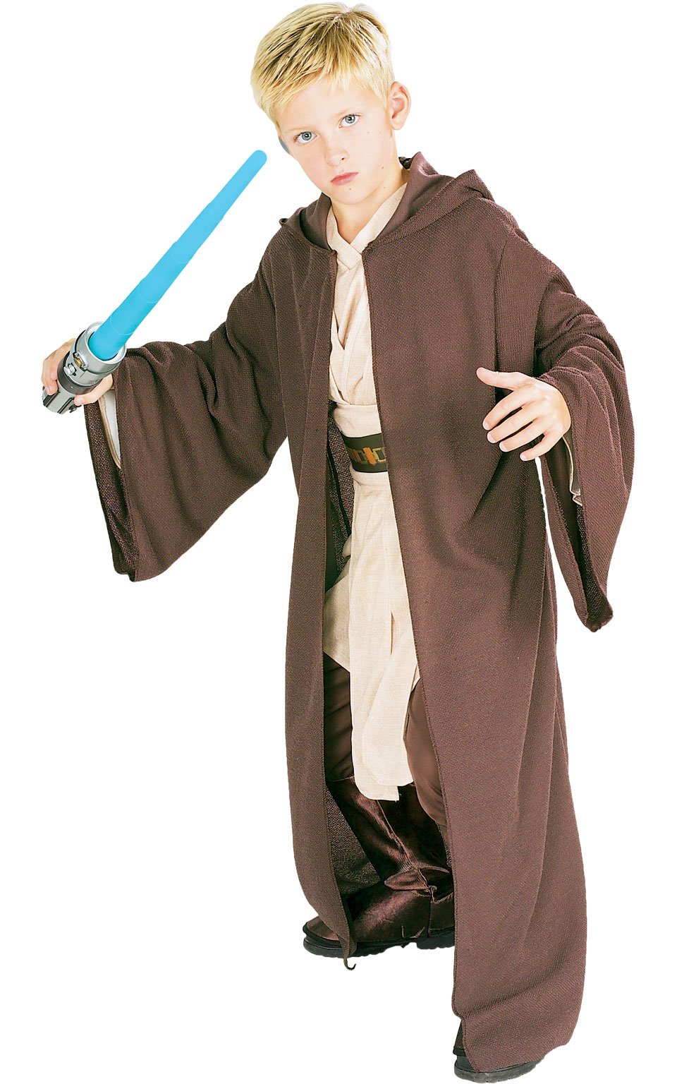 Jedi Robe Child's Deluxe Hooded Star Wars Classic 1