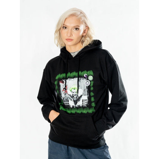 Joker Black Adult Anime Keys Hoodie DC 1
