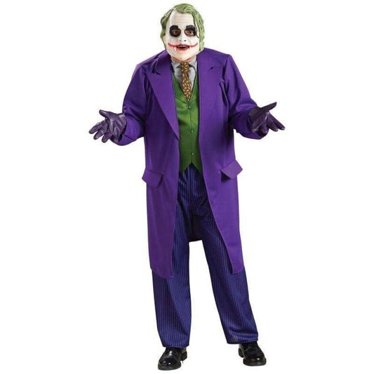 Joker Costume Dark Knight Batman Heath Ledger Purple Suit 1