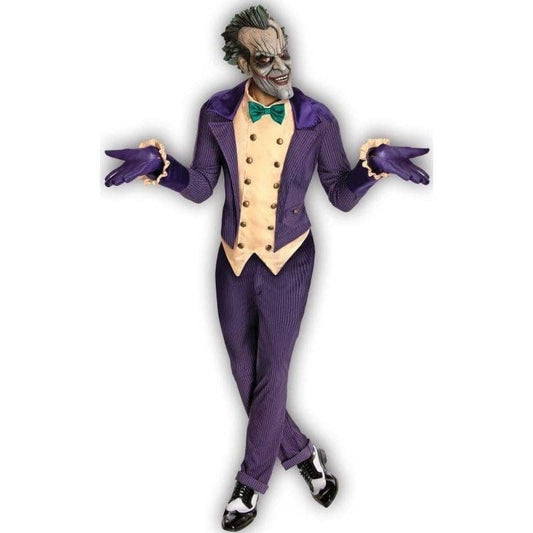 Joker Costume Mens Batman Arkham City 1