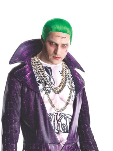Joker Costume Mens Suicide Squad Deluxe Purple Jacket_2