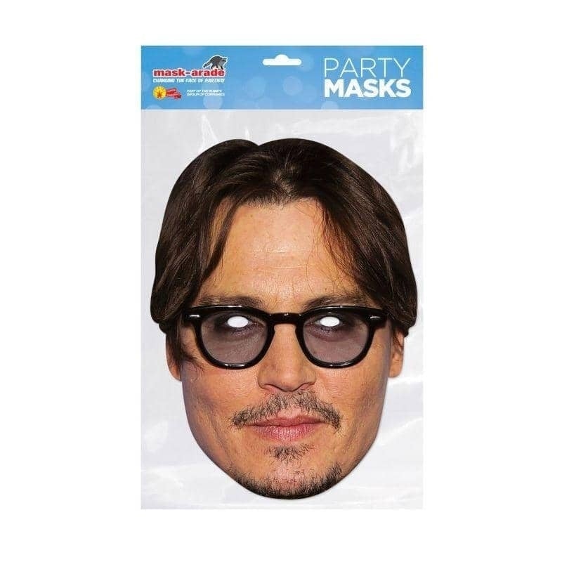 Jonny Depp Celebrity Face Mask_1 JDEPP01