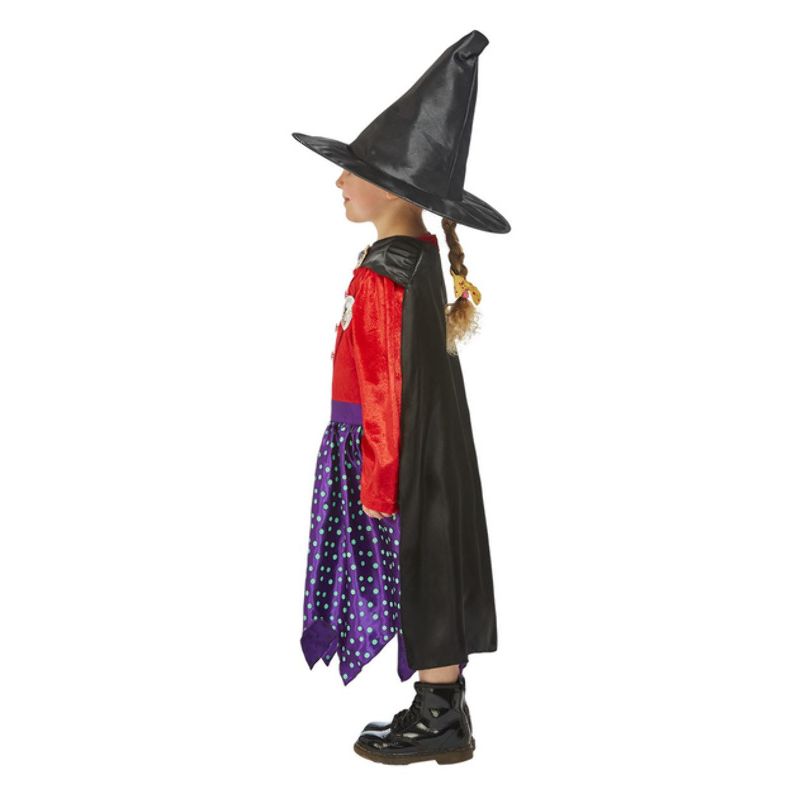 Julia Donaldson Room On The Broom Costume Child Black Purple Red_3