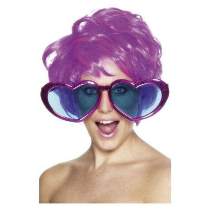 Jumbo Heart Shaped Specs Adult Assorted 2