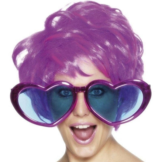 Jumbo Heart Shaped Specs Adult Assorted 1