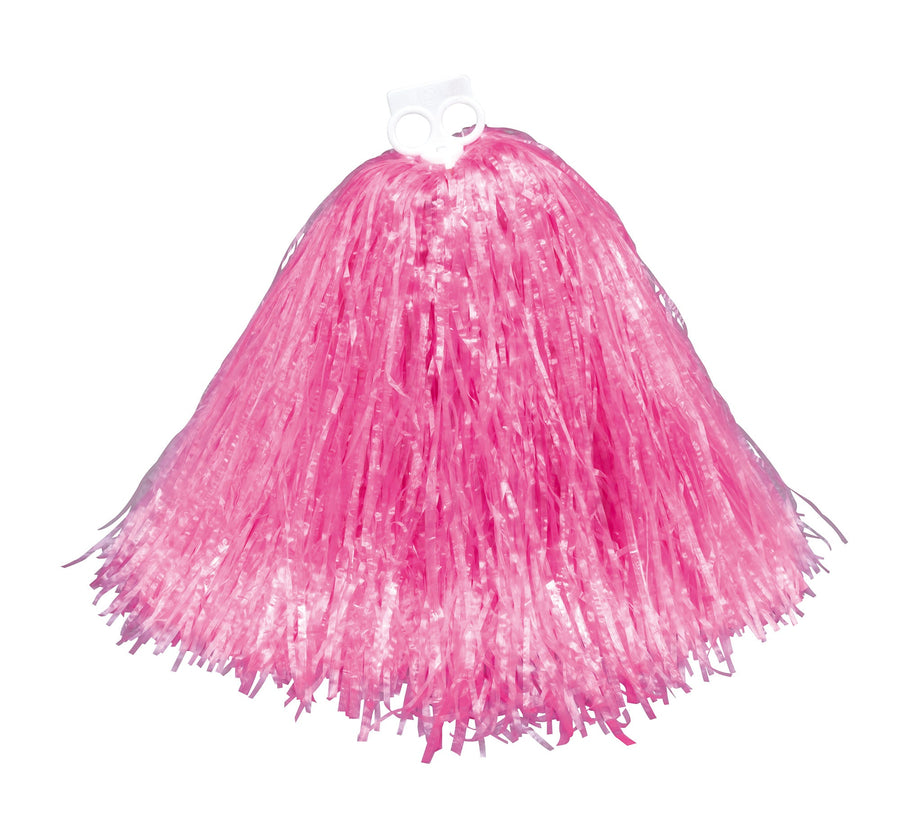 Jumbo Pink Pom Pom Cheerleader Costume Accessory_1