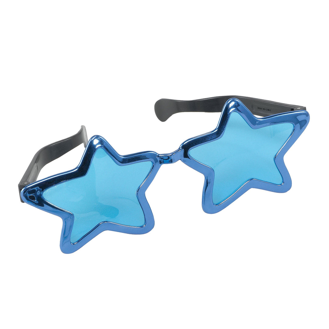 Jumbo Metallic Star Sunglasses General Jokes Unisex Jumbo Metallic Star Sunglasses General Jokes Unisex