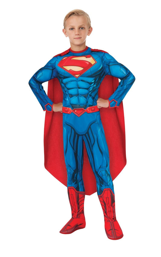 Justice League Deluxe Superman Boys Costume 2