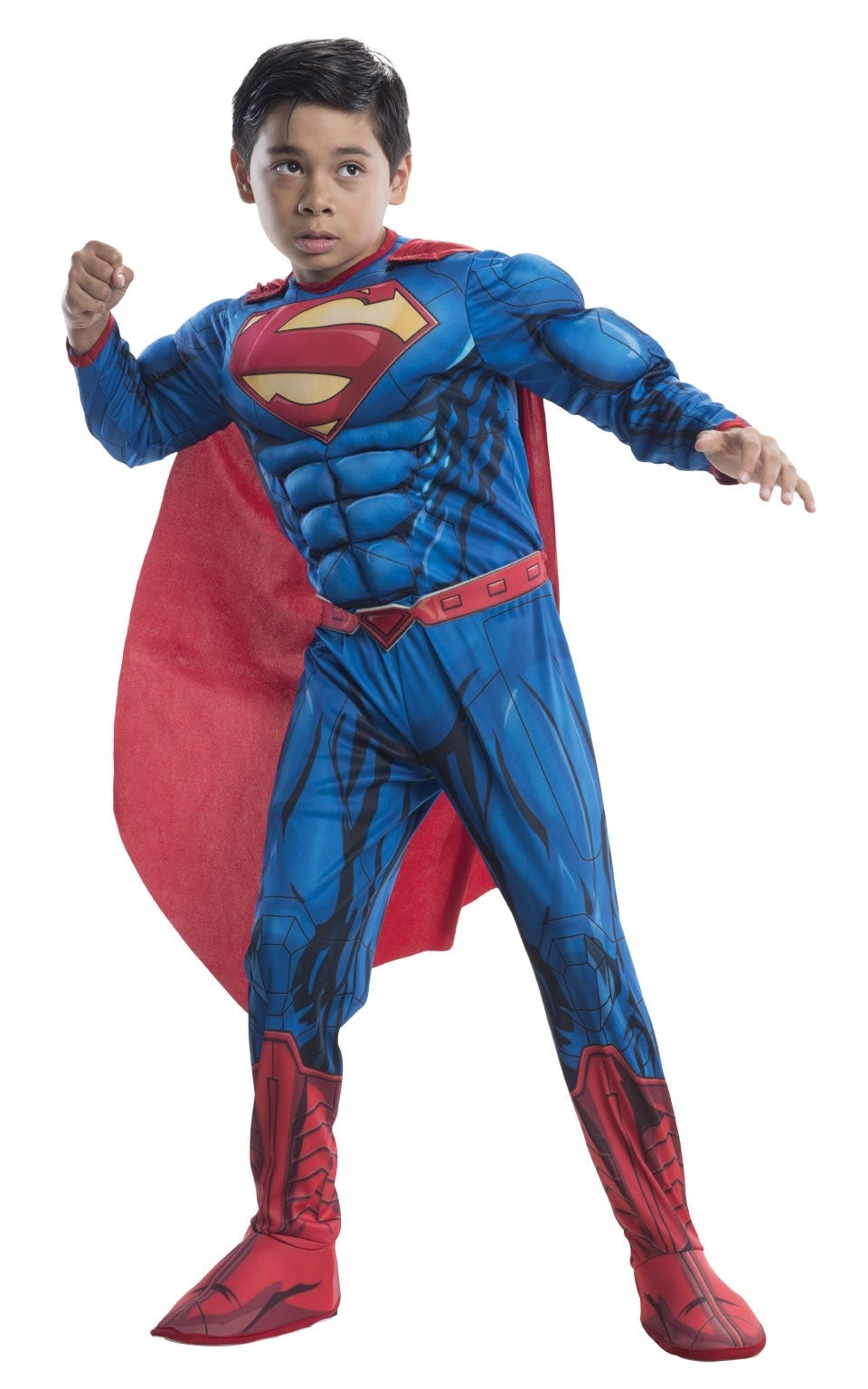 Justice League Deluxe Superman Boys Costume 1