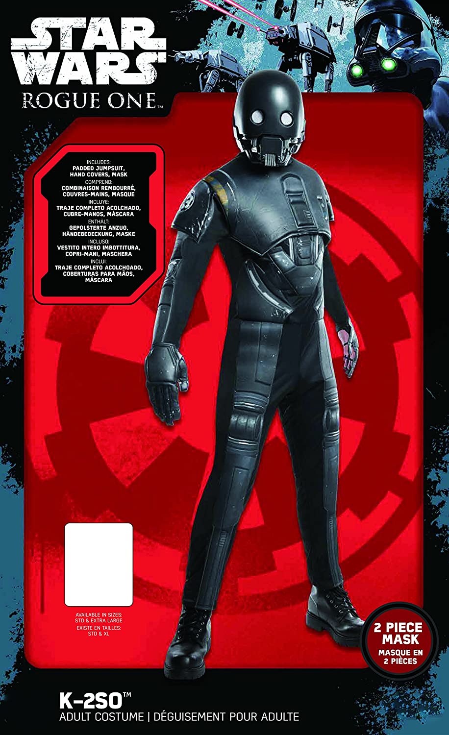 K2S0 Costume Deluxe Adult Rogue One Star Wars 3