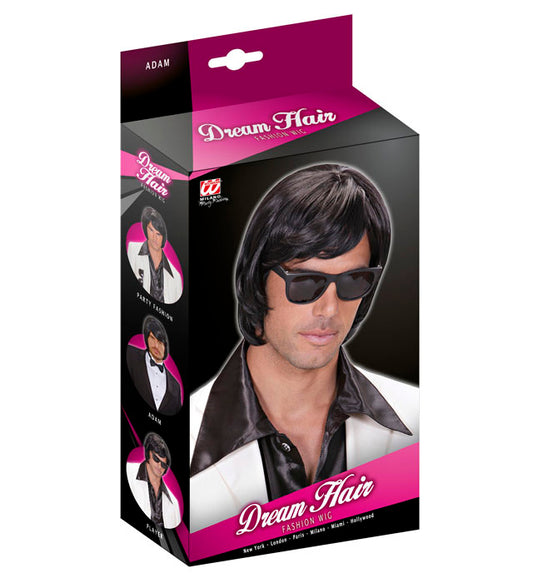 Black Adam Dream Hair Wig In Color Box