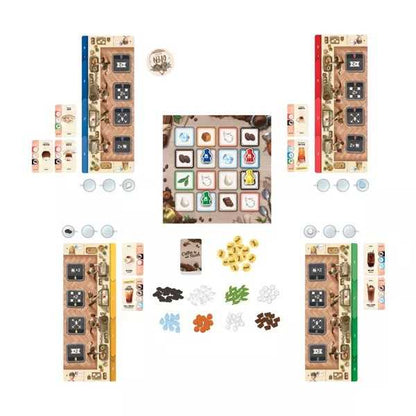 Coffee Rush Board Game by Korea Board 3
