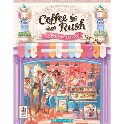 Coffee Rush Piece of Cake Expansion Board Game by Korea Board 2