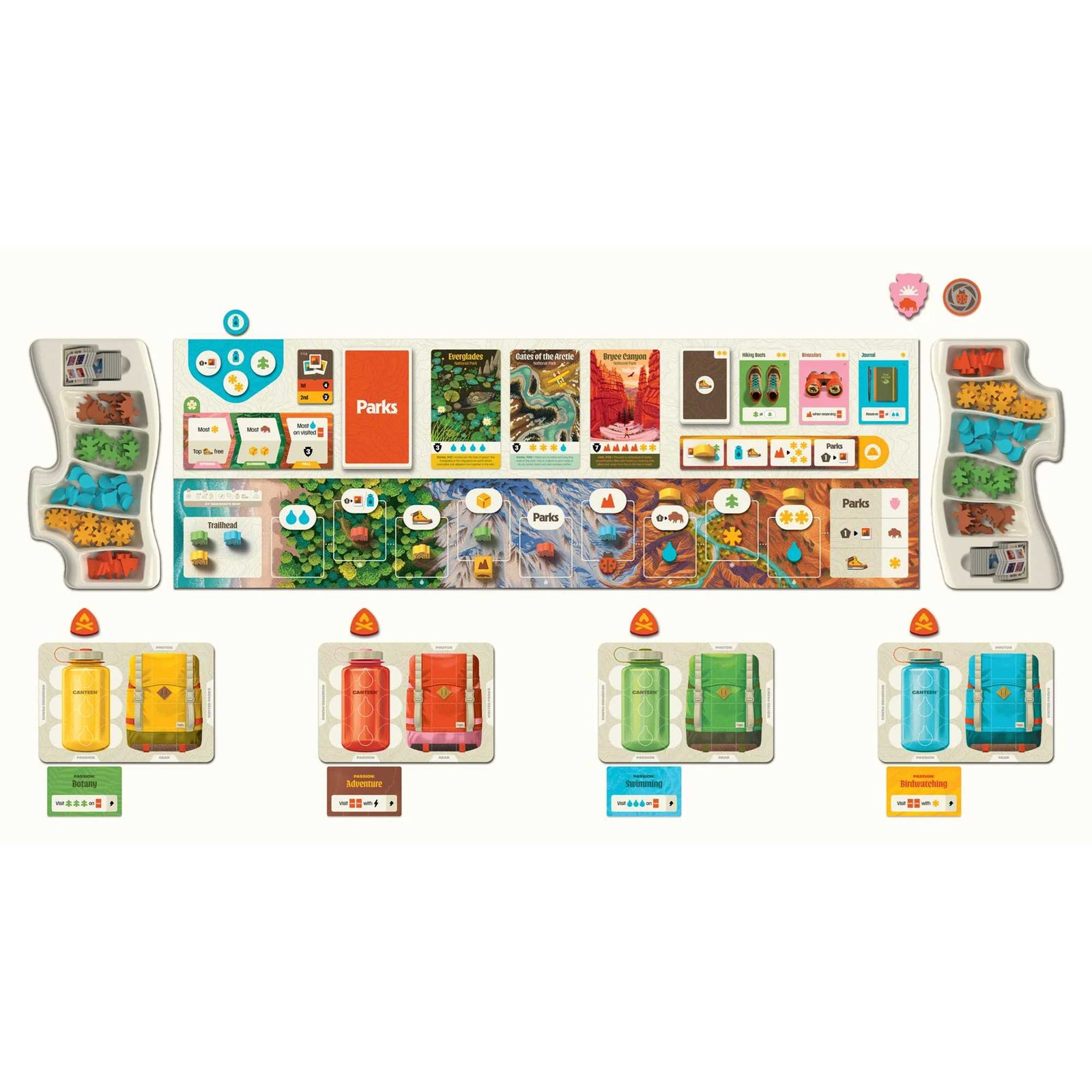Parks 2ND Edition Board Game by Keymaster Games 2