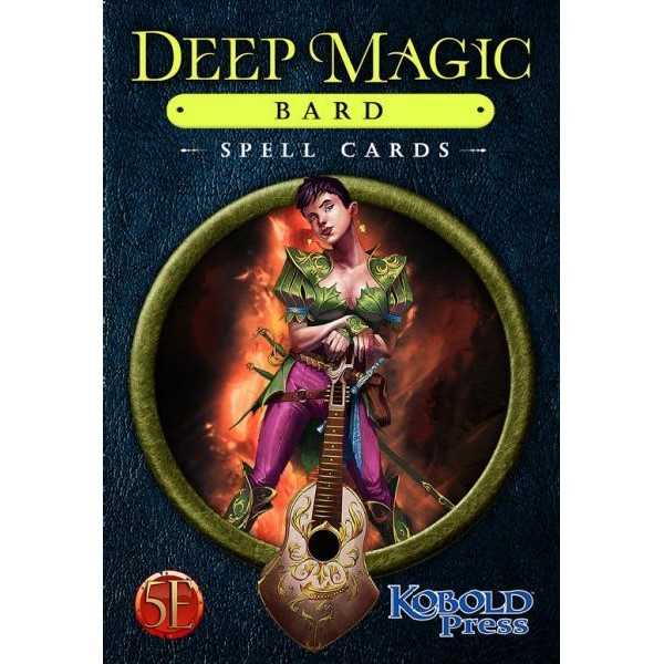 Deep Magic Spell Cards Bard Roleplaying Game by Kobold Press 1