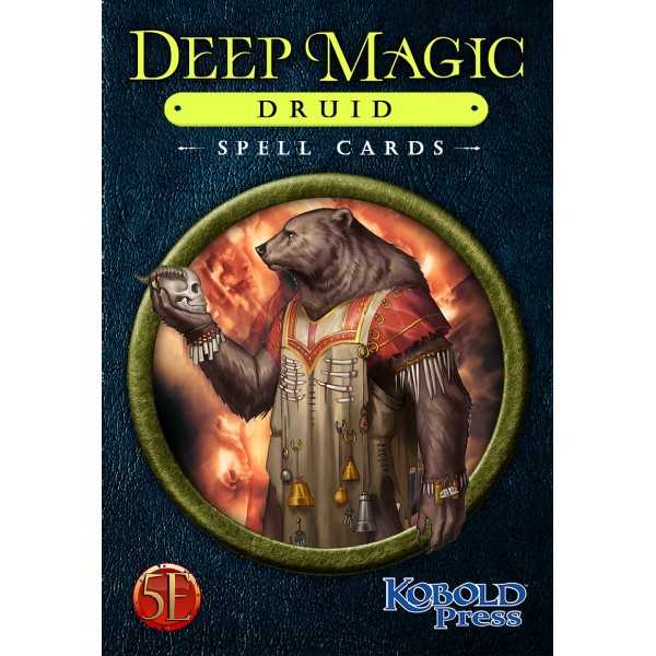 Deep Magic Spell Cards Druid Roleplaying Game by Kobold Press 1