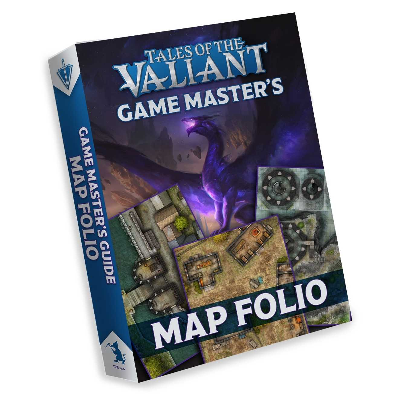 Game Masters Guide Map Folio Tales of the Valiant Roleplaying Game by Kobold Press 1