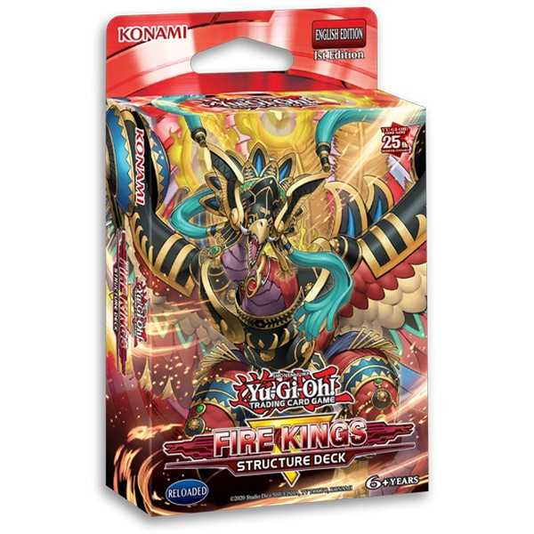 Yu Gi Oh TCG Structure Deck Fire Kings Unlimited Reprint 1