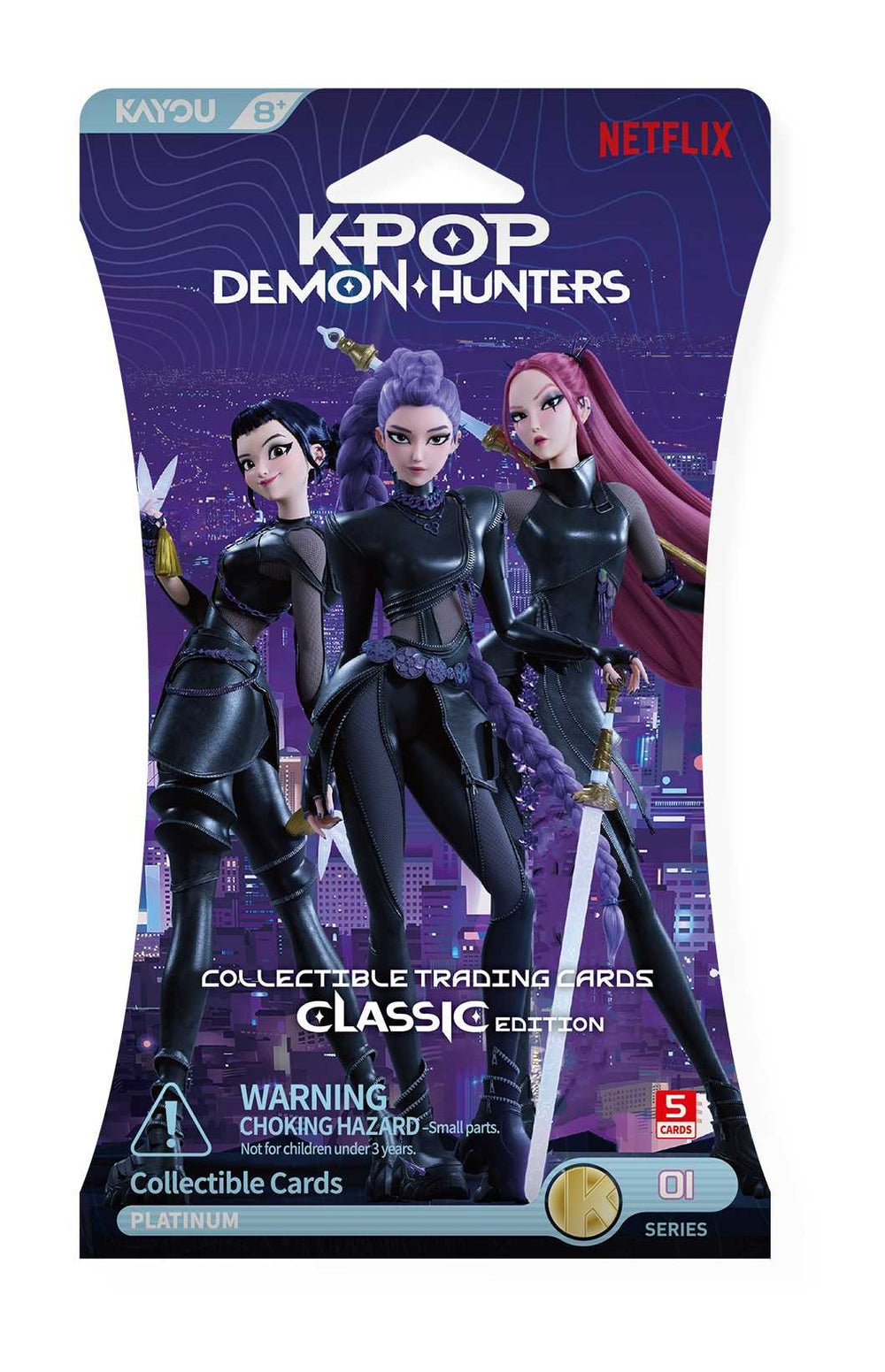 KPop Demon Hunters Classic Edition Sleeved Collectible Trading Cards Series 1A