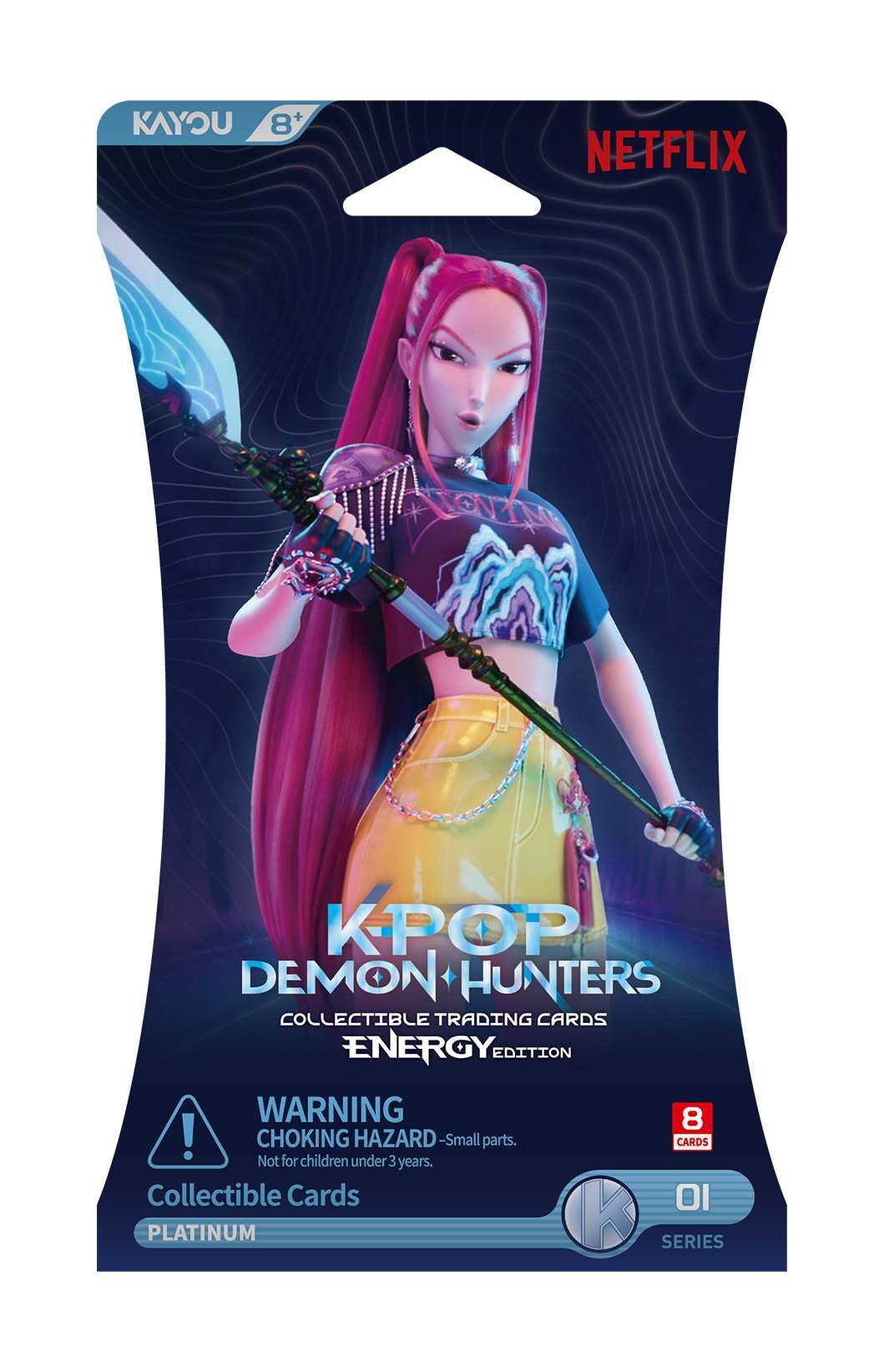 KPop Demon Hunters Collectible Trading Cards Energy Edition Sleeved 001 EMEA Series 1 A Trading Card Game by Kayou 1