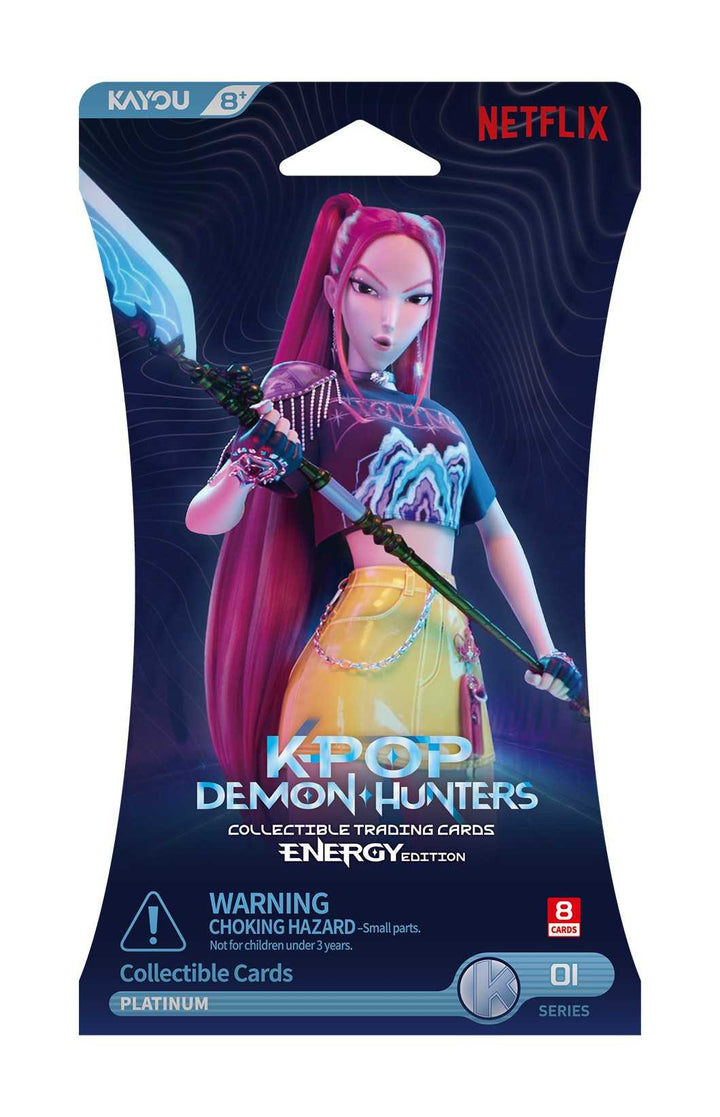 KPop Demon Hunters Collectible Trading Cards Energy Edition Sleeved 001 EMEA Series 1 A Trading Card Game by Kayou 1
