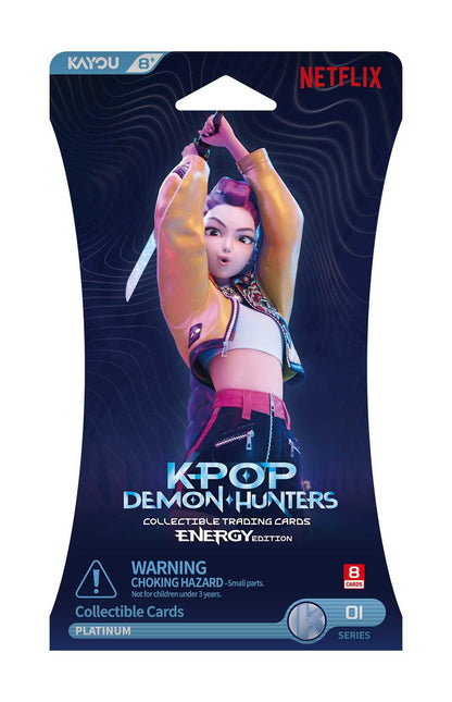 KPop Demon Hunters Collectible Trading Cards Energy Edition Sleeved 001 EMEA Series 1 A Trading Card Game by Kayou 3