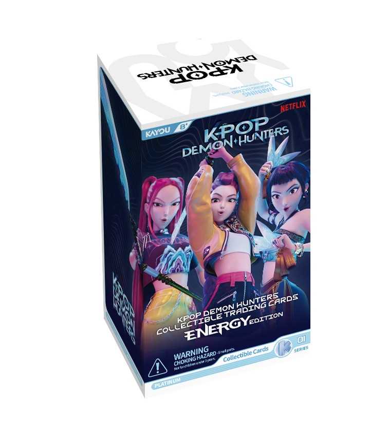 KPop Demon Hunters Collectible Trading Cards Energy Edition Foil 001 EMEA Series 1 B Trading Card Game by Kayou 1