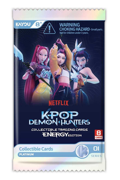 KPop Demon Hunters Collectible Trading Cards Energy Edition Foil 001 EMEA Series 1 B Trading Card Game by Kayou 3