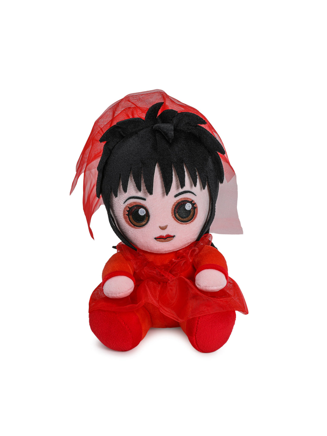 Beetlejuice Phunny Plush Lydia in Red Wedding Dress 8 Inch