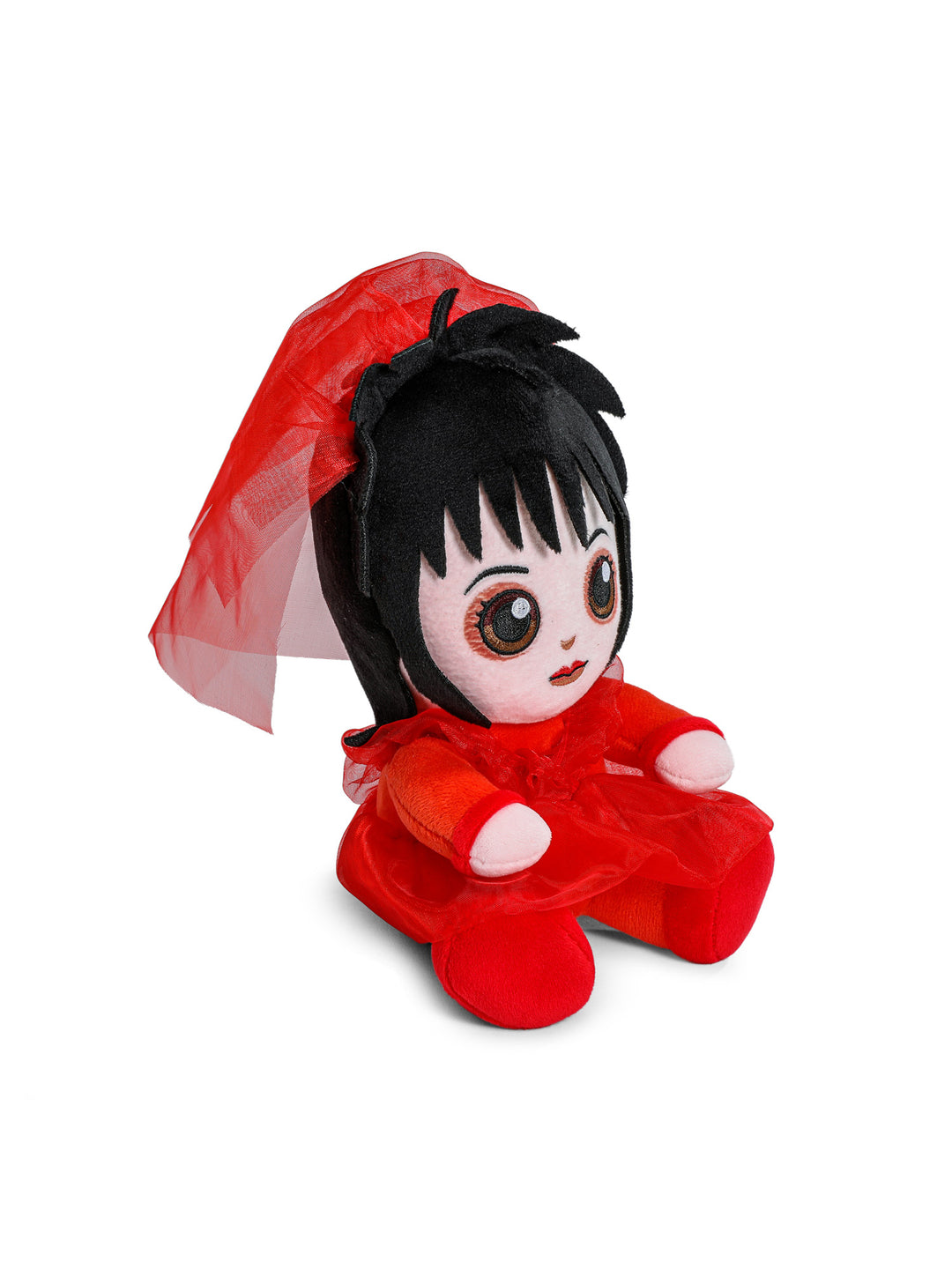 Beetlejuice Phunny Plush Lydia in Red Wedding Dress 8 Inch