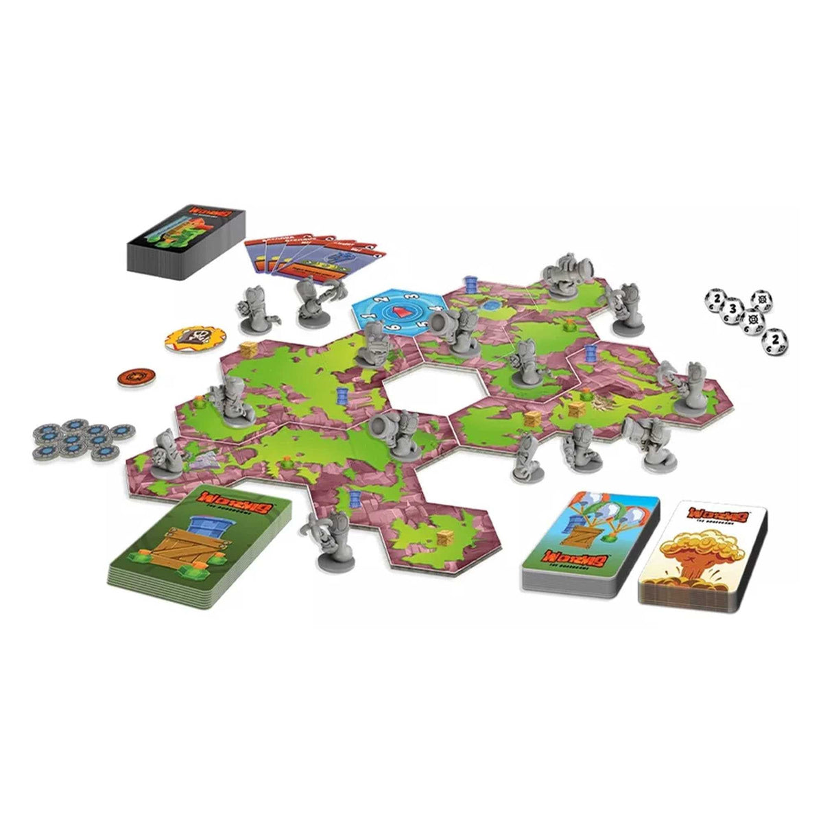 Worms: The Board Game - The Mayhem Kickstarter Box 2