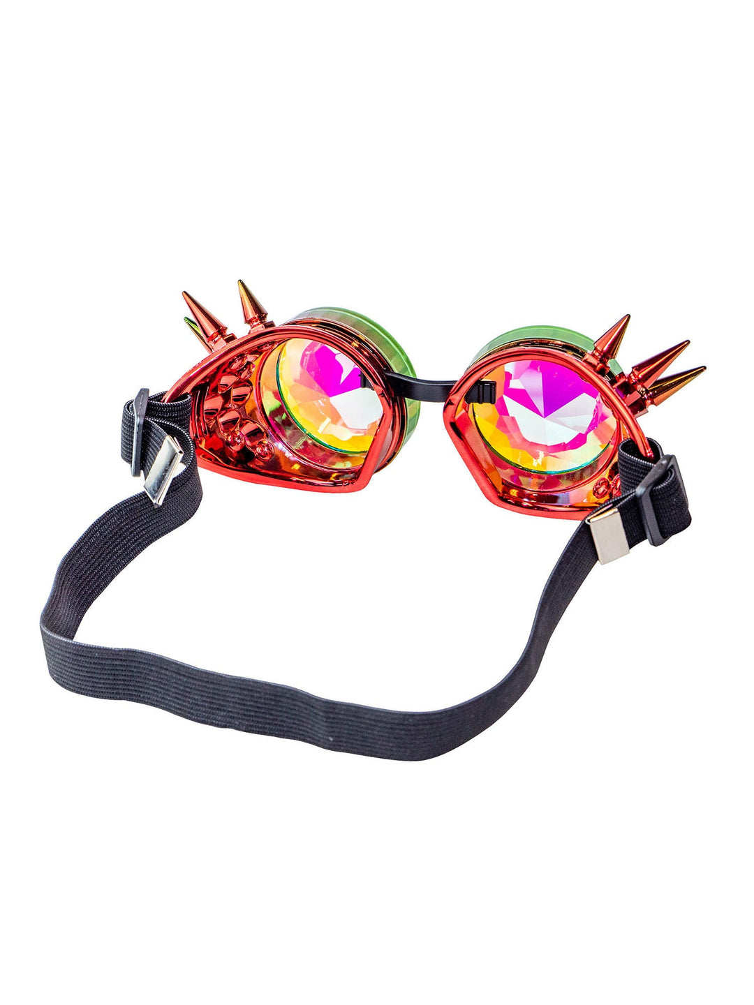 Size Chart Kaleidoscope Goggles Green Red Lens