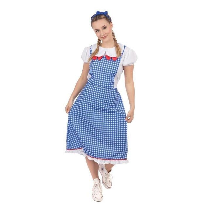 Kansas Lady Dorothy Wizard of OZ Blue Dress_1