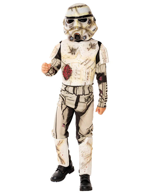 Kids Death Trooper Costume Zombie Stormtrooper From Star Wars 3