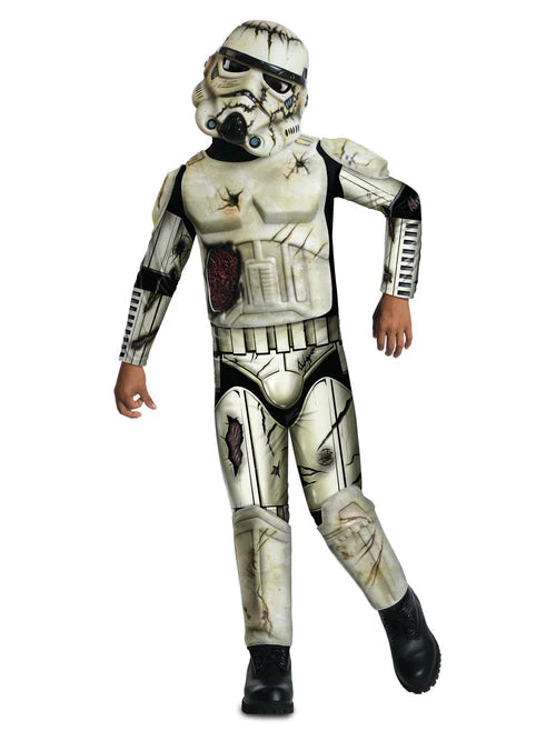 Kids Death Trooper Costume Zombie Stormtrooper From Star Wars 1