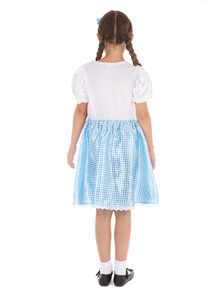 Kids Dorothy Girl Fancy Dress Costume_3