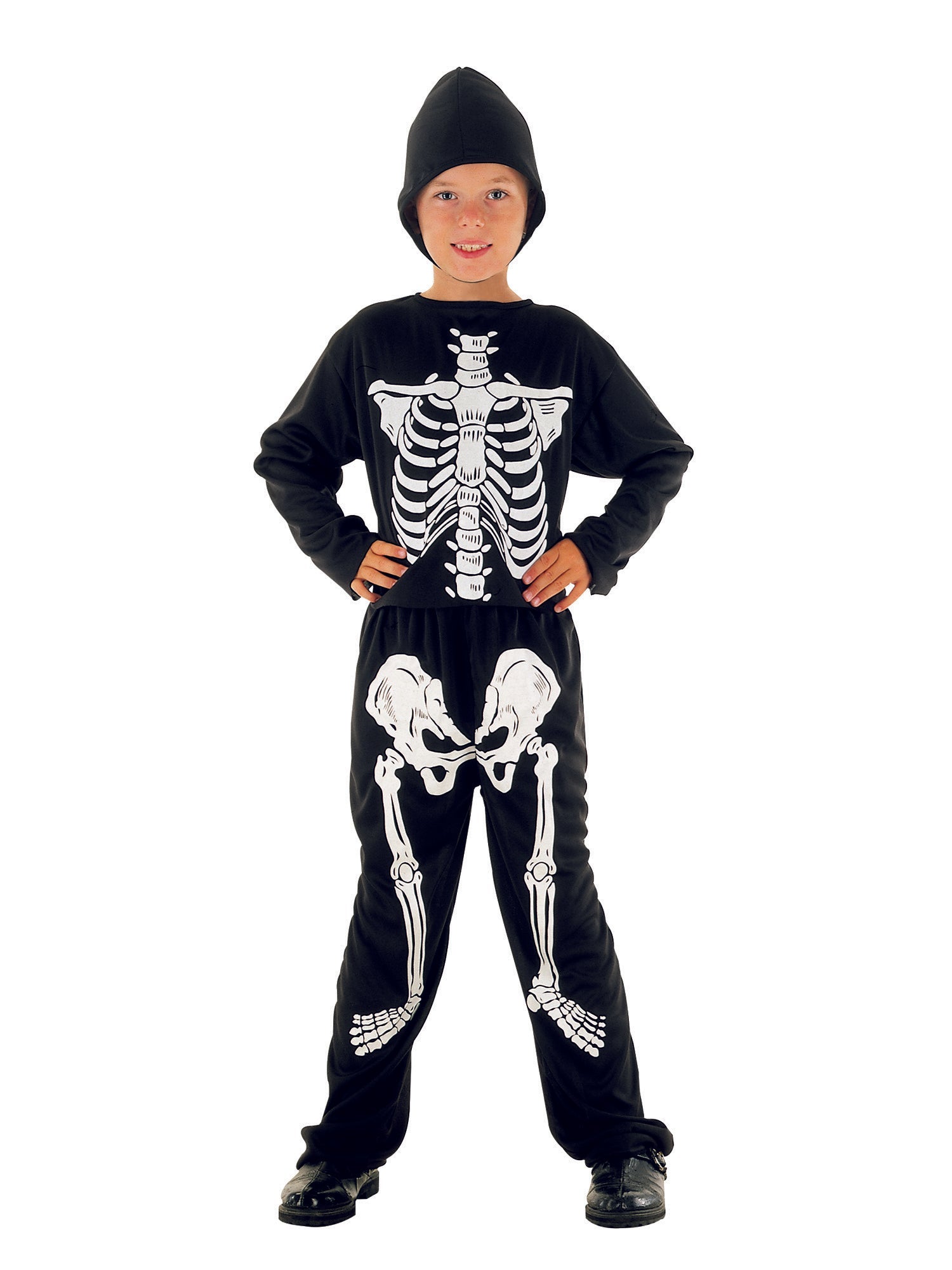 Kids Glow in the Dark Skeleton Costume 1