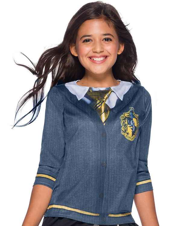 Kids Hufflepuff Top Harry Potter Costume 1