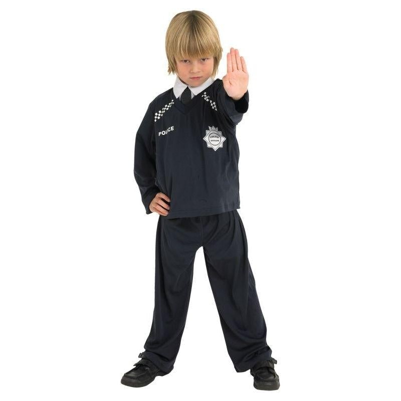 Kids Police Officer Costume_1