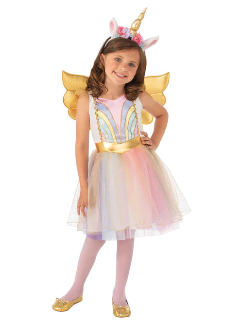 Kids Sparkling Unicorn Costume 1