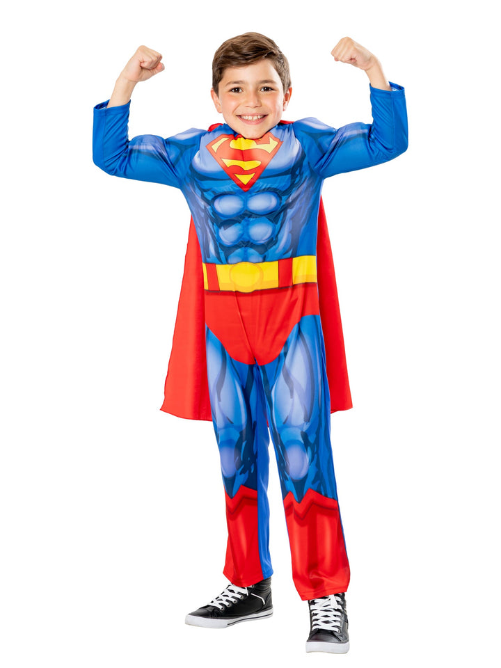 Kids Superman Costume Padded Muscle Suit_5