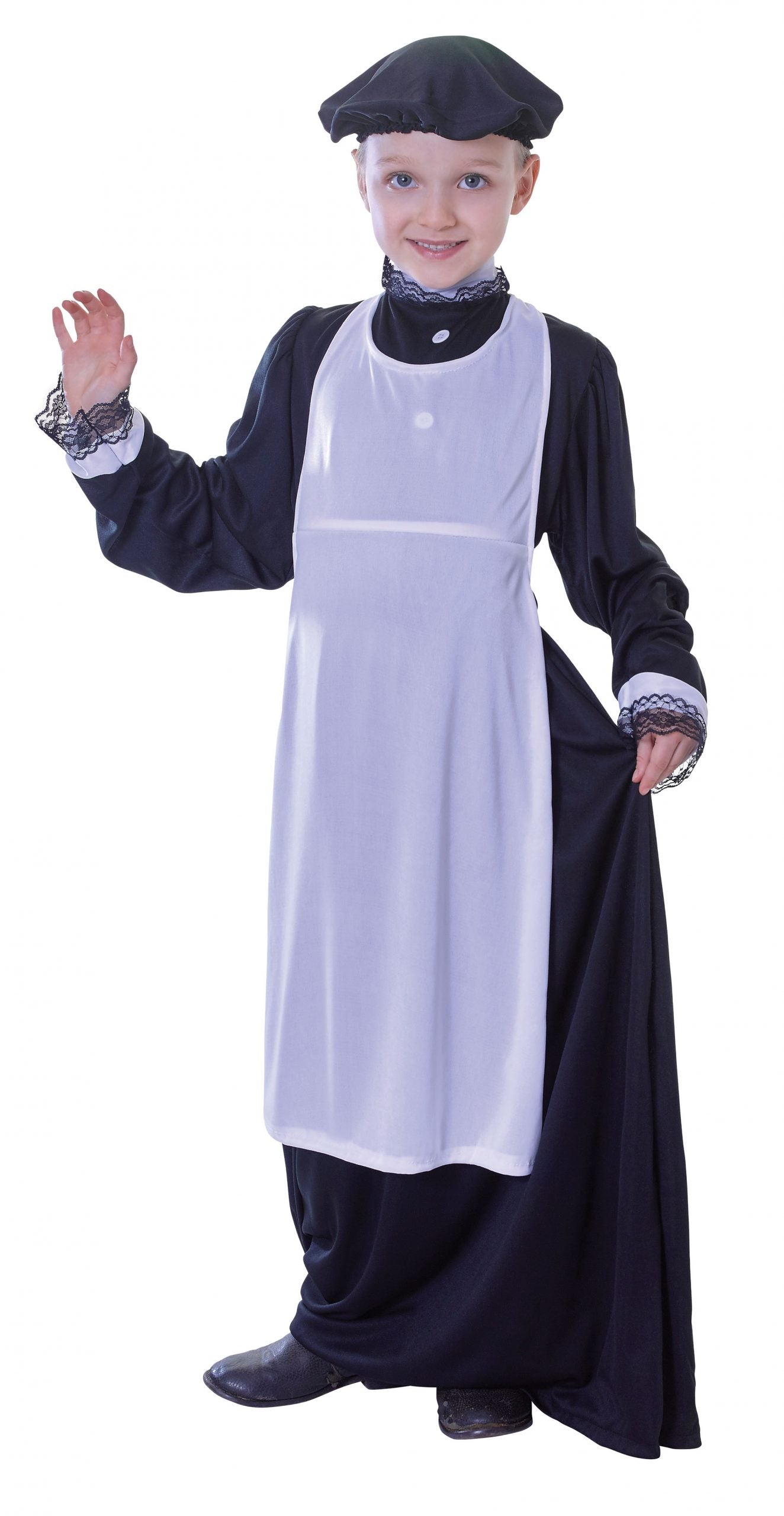 Kids Victorian Apron Costume 1