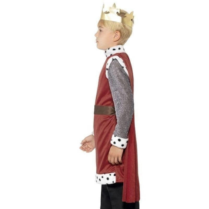 King Arthur Medieval Costume Kids Blue Red_3