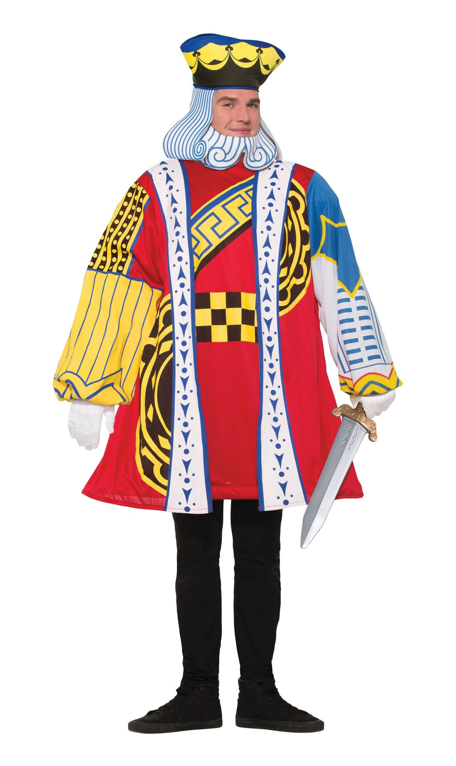 King Of Hearts Costume Adult Male_1 X76831