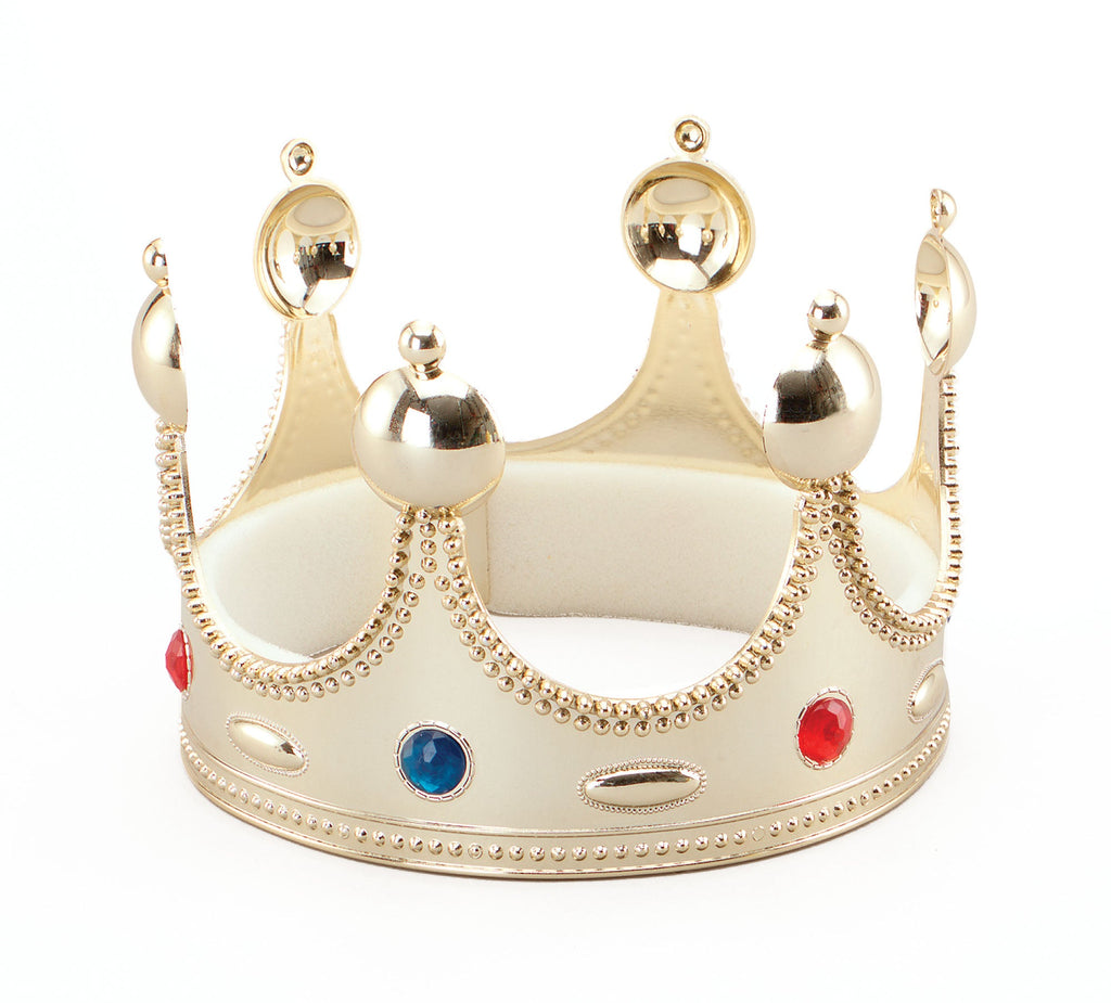 Kings Crown Superior Gold Medieval Costume Accessory Kings Crown Superior Gold Medieval Costume Accessory