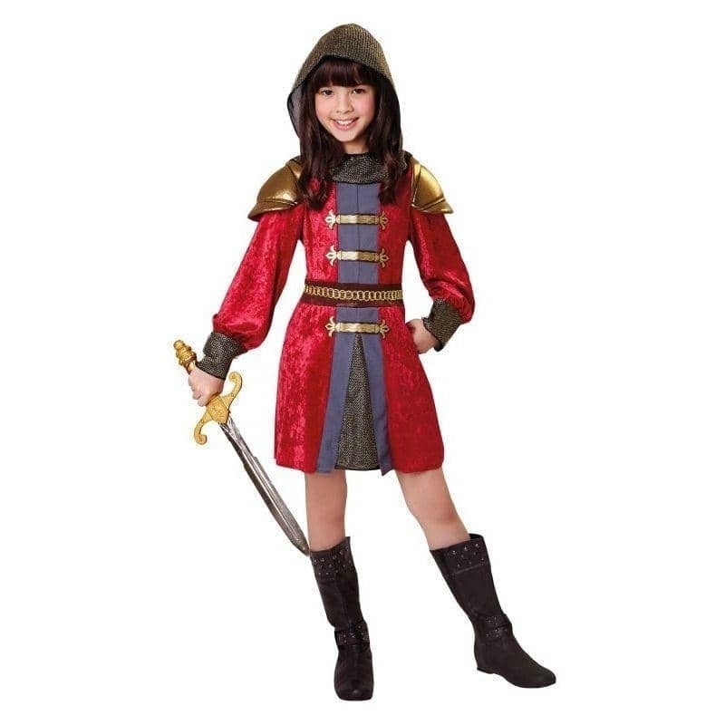 Knight Princess Childrens Costume 1